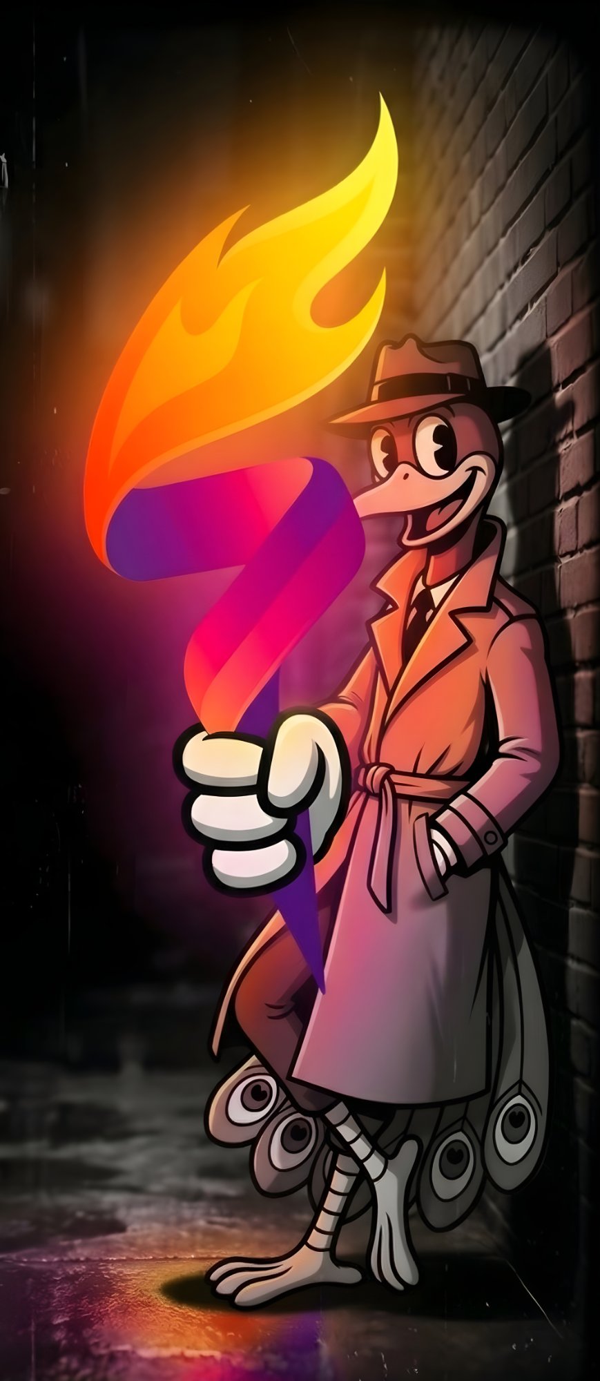 Peacock Passed Torch